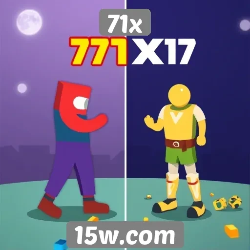 Comparativo entre 71x e outros sites de jogos populares